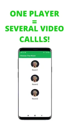 Football Players Video Call android App screenshot 0